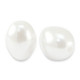 Imitation freshwater pearl 11x14mm White
